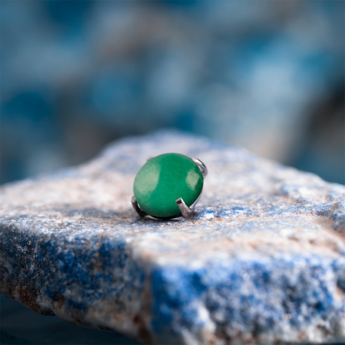 Накрутка Hemi Green Aventurine 1.2 мм фото 4